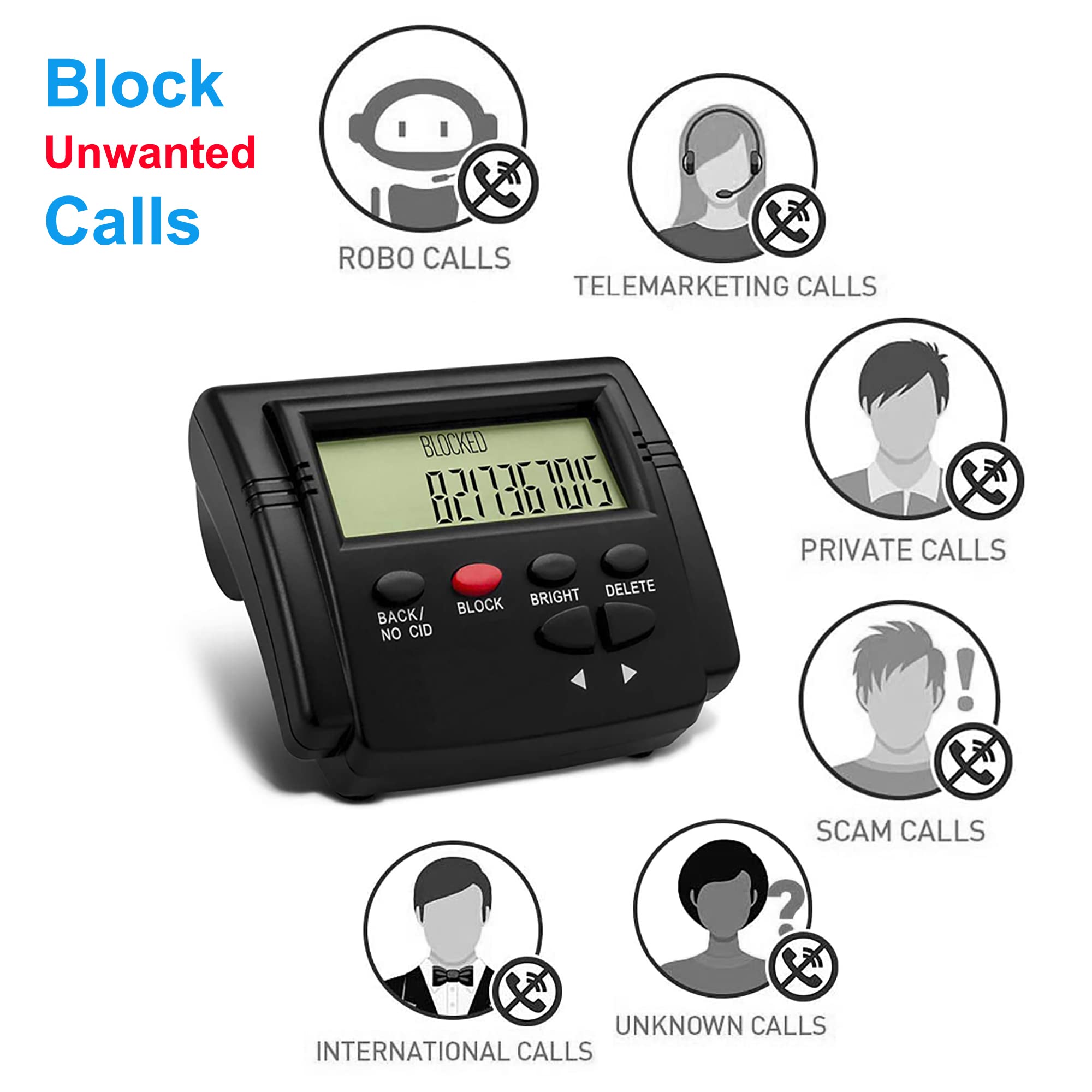 Amazon | 着信ブロッカー 固定電話用 プレミアム電話 通話